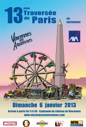 13e Traversée de Paris : 40 motos anciennes en vadrouille dans Paris