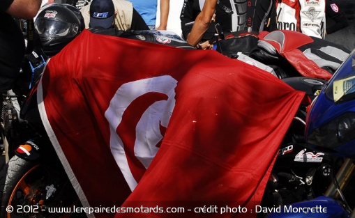 Tunisia Rally Tour : le drapeau tunisien