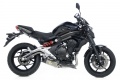 Protections carbone silencieux LeoVince Kawasaki ER6n