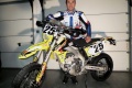 Tunisia Rally Tour   Vincent Phillipe engage cross Suzuki