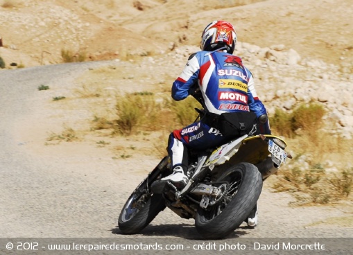 Vincent Philippe sur la spéciale du rallye