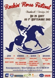 Affiche Festival Rockin'Horse 
