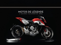 Agenda de bureau et calendrier Motos de Légende