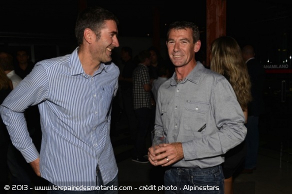 Jean-Michel Bayle et Troy Corser