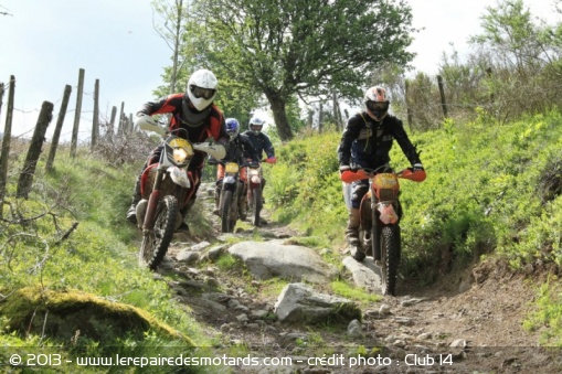 Balade tout-terrain Club 14 en Auvergne