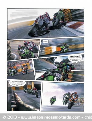 BD Warm Up : la troisième planche