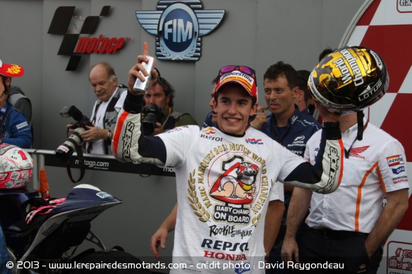 Marquez Champion du Monde à Valence
