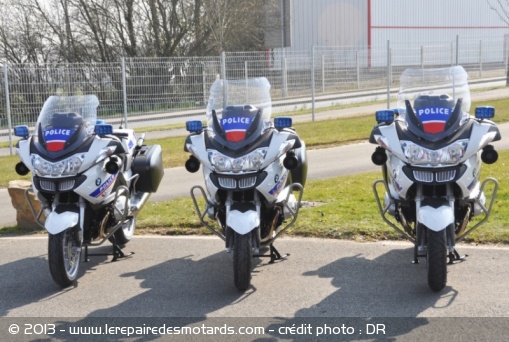 Le Groupe Gruau assure la transformation des BMW R1200RT des Forces de l'Ordre