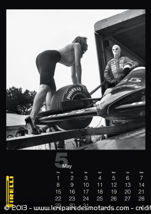 Calendrier Pirelli : le 50ème anniversaire