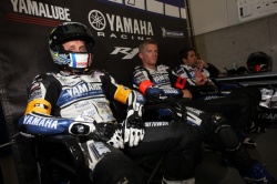 8 Heures de Suzuka : le Yamaha GMT94 se prépare (photo : David Reygondeau)