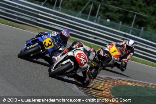 Scott Redding devant Christian Sarron