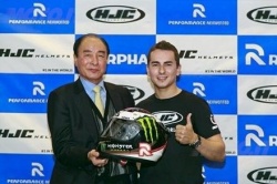 Sponsoring officiel HJC 2013
