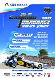 Dragster avec Vincent Perrot au Castellet - affiche
