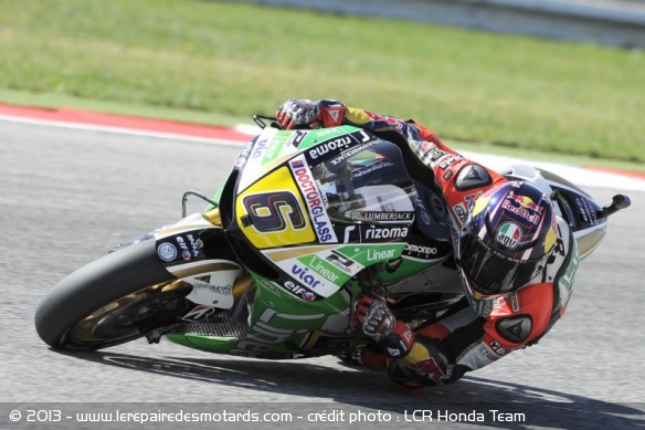 Essais Misano : Stefan Bradl en piste