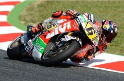 MotoGP essais 2 Allemagne avec Bradl (c) LCR Honda