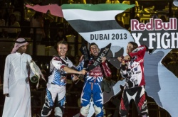 Podium Redbull X-Fighters Dubai