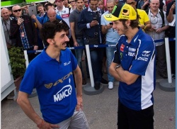 Louis Rossi et Valentino Rossi