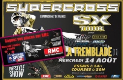 SX Tour La Tremblade : places à gagner sur RMC
