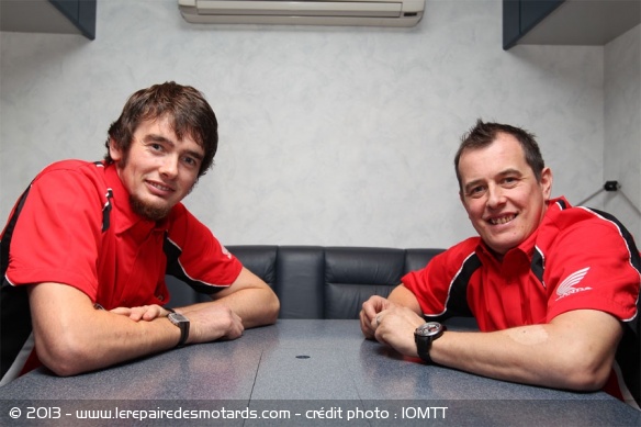 Conor Cummins et John McGuinness