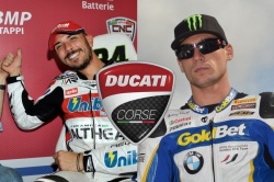 WSBK : Davies et Giugliano chez Ducati en 2014