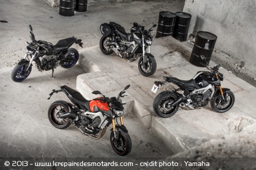 Yamaha MT-09 : présentation du Challenge Nine