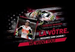 Concours AGV : dessinez le casque d'Andrea Iannone pour Indianapolis