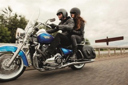 Le voyage se fera sur la Triumph Thunderbird LT