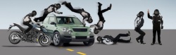 Airbag Hit-Air pour motard