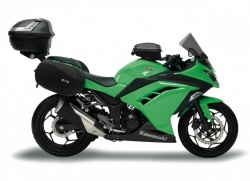 Bagagerie GIVI pour la Kawazaki Ninja 300