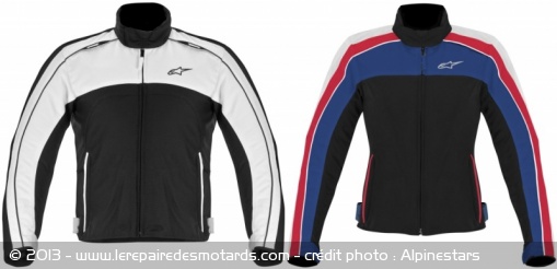 Blousons textiles Alpinestars Solaris et Stella Solaris