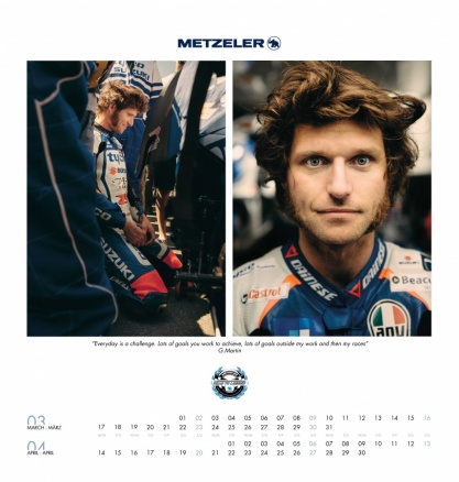 Calendrier Metzeler The Road to Legend : Guy Martin