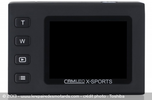 Caméra embarquée Toshiba Camileo X-Sports