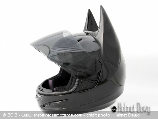Casque Dark as Night : un casque moto à l'image de Batman