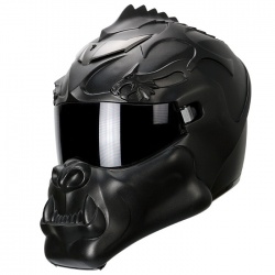 Casque NLO Orc Dragon : le Seigneur des Motos (photo : NLO)