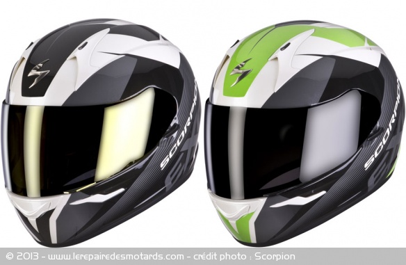 Casque intégral Scorpion Exo-410 Air Slicer