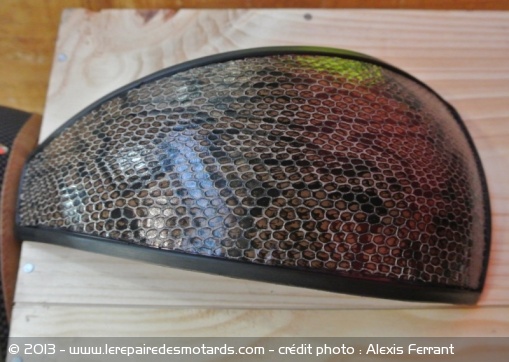 L'insert cuir serpent