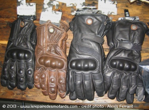 Les gants en cuir Helstons de mi-saison