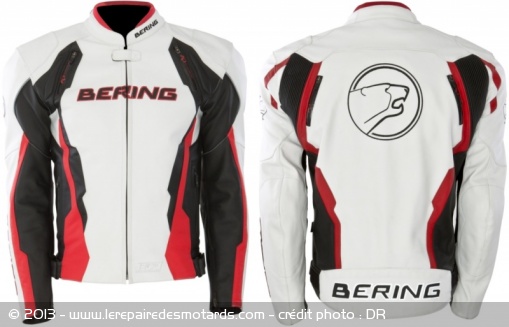 Blouson en cuir Bering Kingston