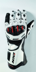 Gants cuir de chèvre IXS Vitaro blanc