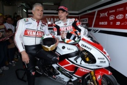 Giacomo Agostini avant la parade