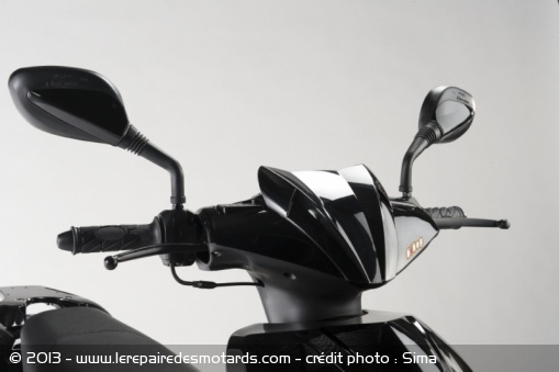 Scooter Mash 50 Bibop 2 temps guidon