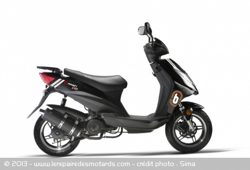 Scooter Mash 50 Bibop 2 temps noir