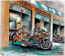 Continental illustre sa gamme de pneus classiques