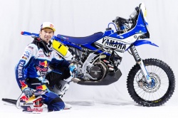 Cyril Despres et la nouvelle Yamaha YZ450F