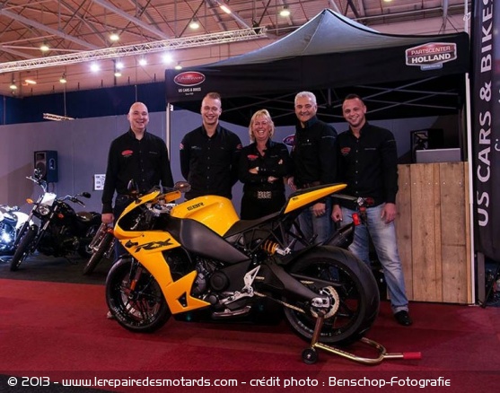 L'EBR 1190RX sur le stand Pietersen à Rotterdam