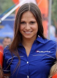 Claudia, la Miss Enduro 2012