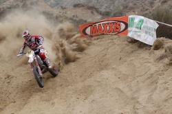 Luis Correia vise le podium devant son public