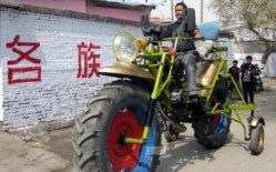 Insolite : la plus grande moto au monde est chinoise (photo : DR)
