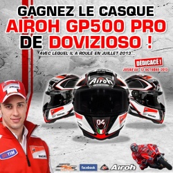 Jeu Moto Axxe : le casque de Dovizioso à gagner
