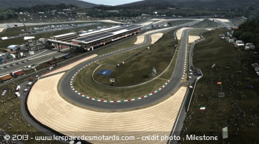 Jeu-vidéo : Le circuit du Mugello de MotoGP 2013 dévoilé